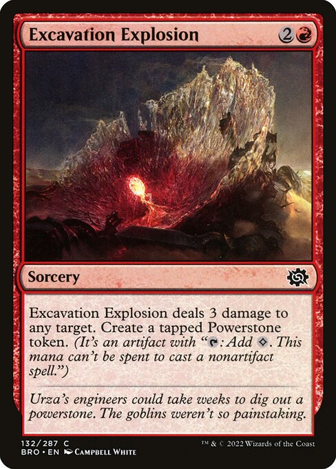 Excavation Explosion (Common)
