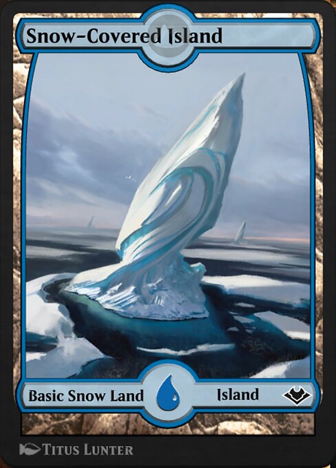 Snow-Covered Island #258 – MTG Arena Promos Snow-Covered Island from MTG Arena Promos (Common)