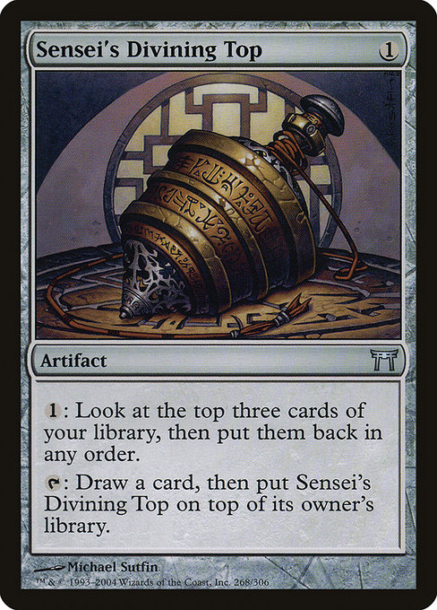 Sensei's Divining Top from Champions of Kamigawa (Uncommon)