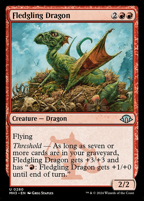 Fledgling Dragon (Uncommon)