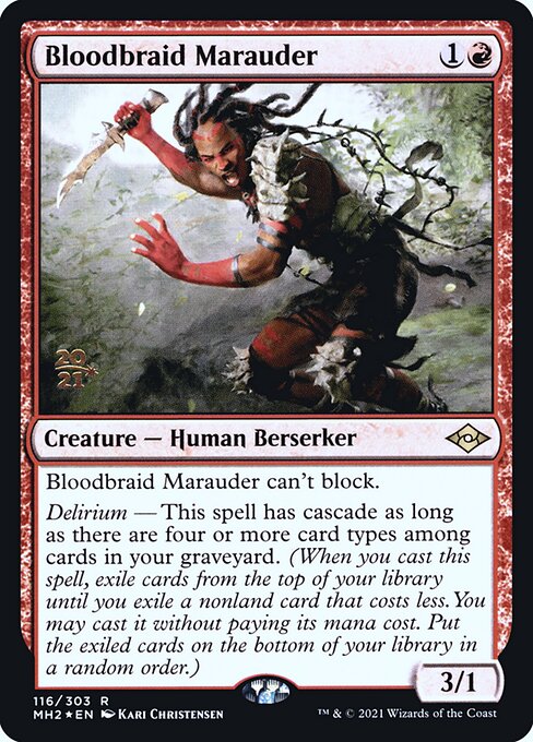 Bloodbraid Marauder (Rare)