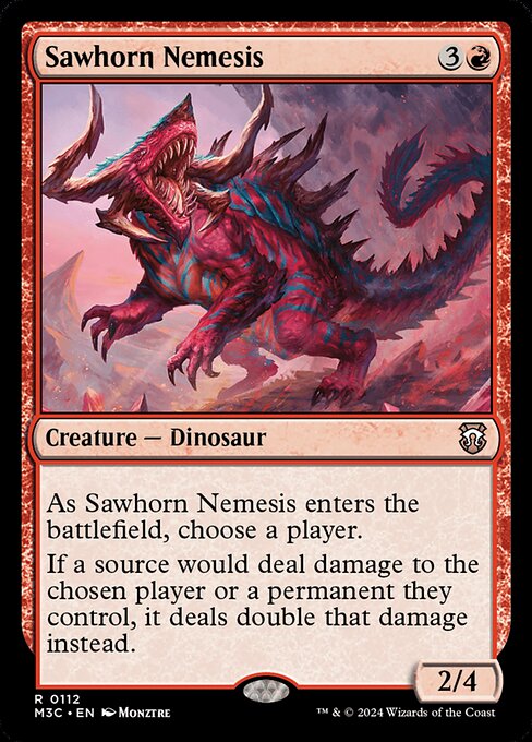 Sawhorn Nemesis (Rare)