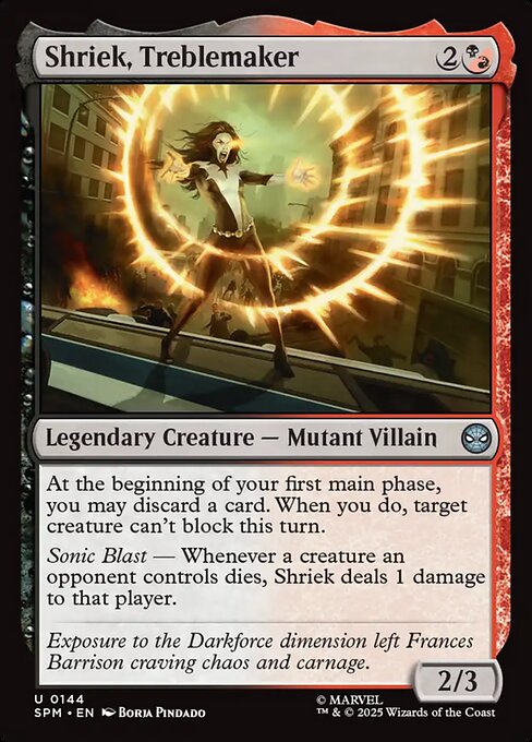 Shriek, Treblemaker (Uncommon)