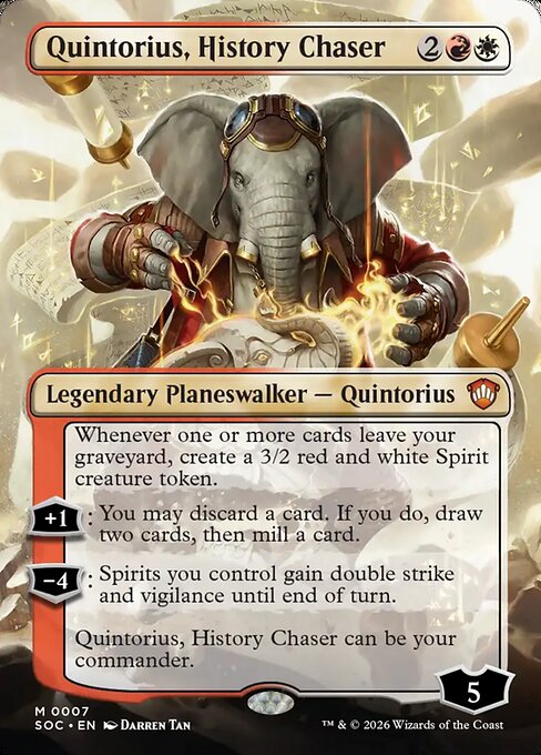 Quintorius, History Chaser (Mythic)
