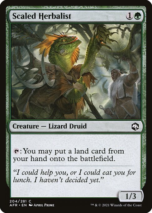 Scaled Herbalist (Common)