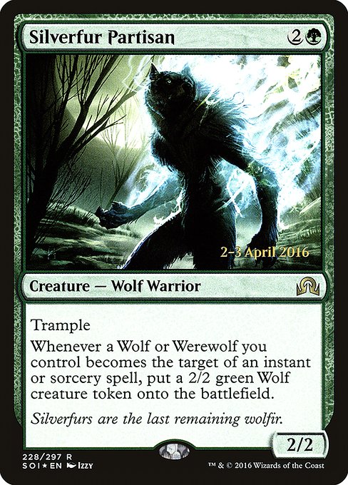 Silverfur Partisan (Rare)
