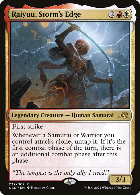 Raiyuu, Storm's Edge (Rare)