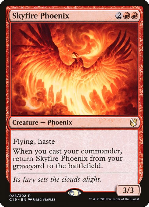 Skyfire Phoenix (Rare)