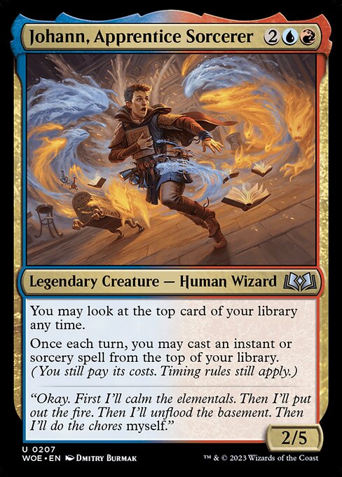 Johann, Apprentice Sorcerer (Uncommon)