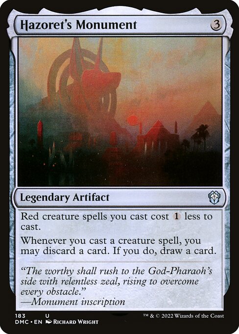 Hazoret's Monument (Uncommon)