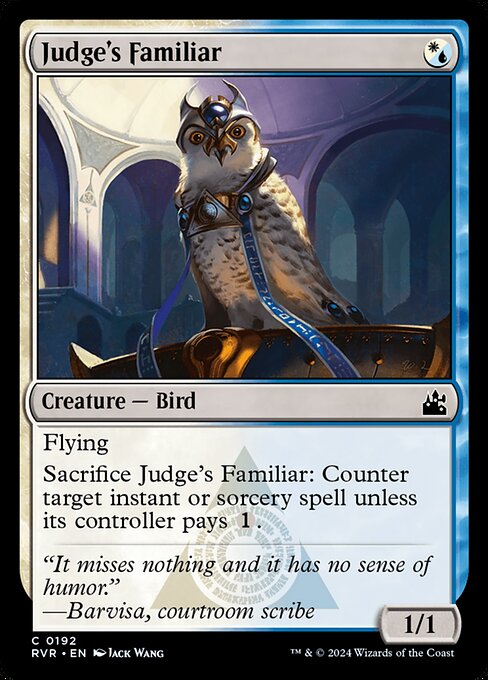 Judge's Familiar (Common)