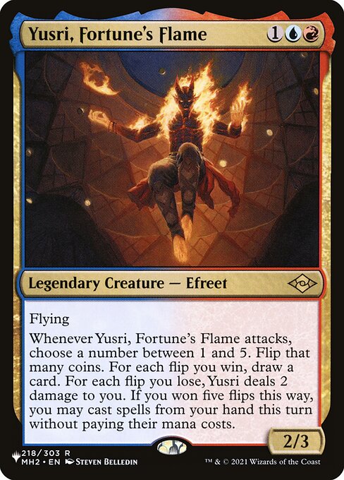 Yusri, Fortune's Flame (Rare)