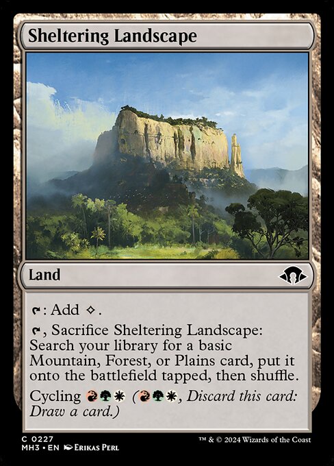 Sheltering Landscape (Common)