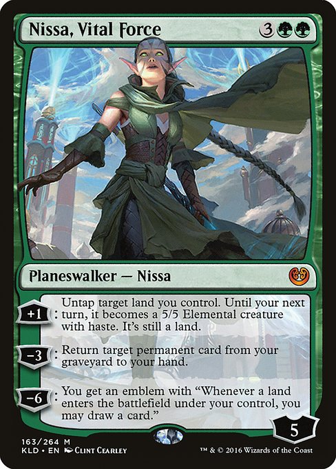 Nissa, Vital Force (Mythic)