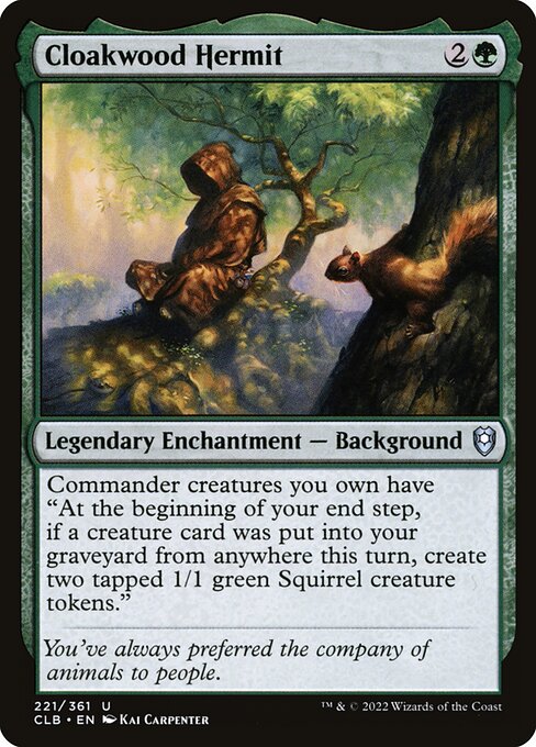 Cloakwood Hermit (Uncommon)