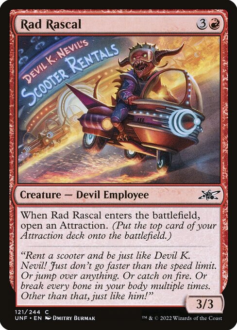 Rad Rascal from Unfinity (Common)