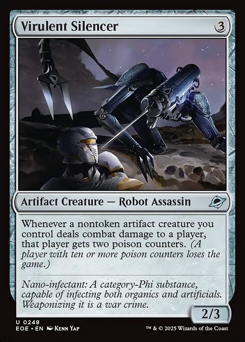 Virulent Silencer (Uncommon)