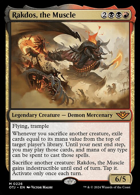 Rakdos, the Muscle (Mythic)
