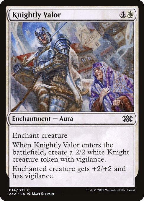 Knightly Valor (Common)