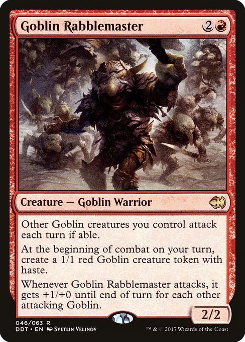 Goblin Rabblemaster (Rare)