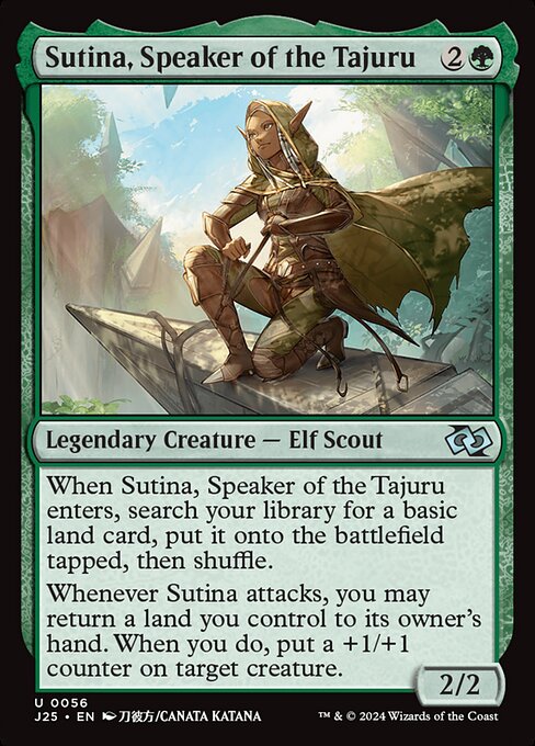 Sutina, Speaker of the Tajuru (Uncommon)