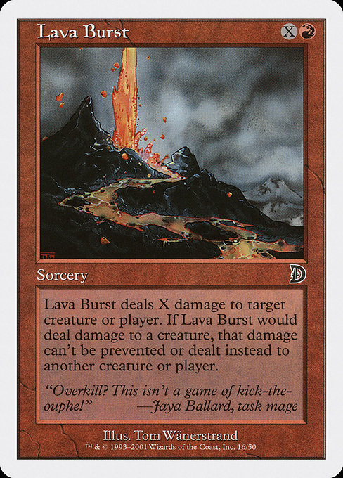 Lava Burst (Common)