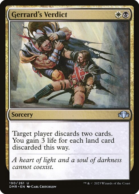 Gerrard's Verdict (Uncommon)