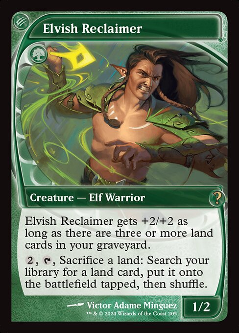 Elvish Reclaimer (Rare)