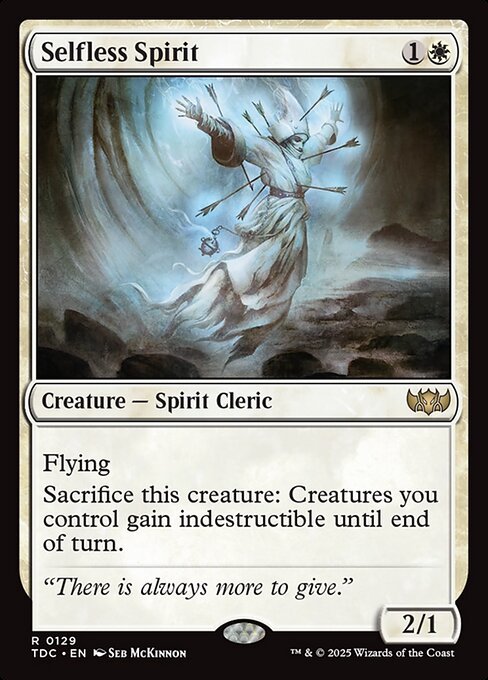 Selfless Spirit (Rare)