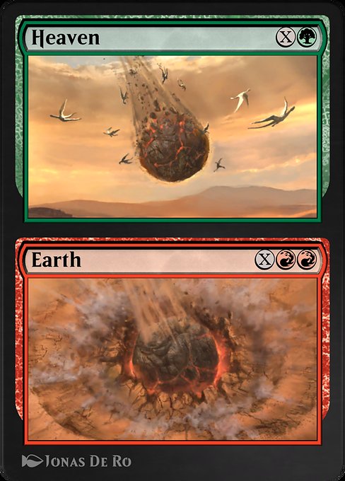 Heaven // Earth #239 – Amonkhet Remastered Heaven // Earth from Amonkhet Remastered (Rare)