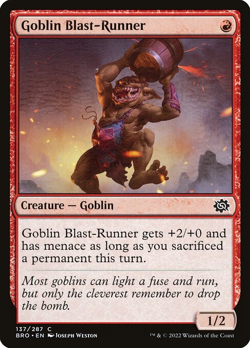 Goblin Blast-Runner (Common)