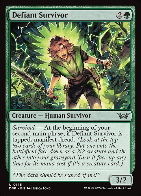 Defiant Survivor (Uncommon)