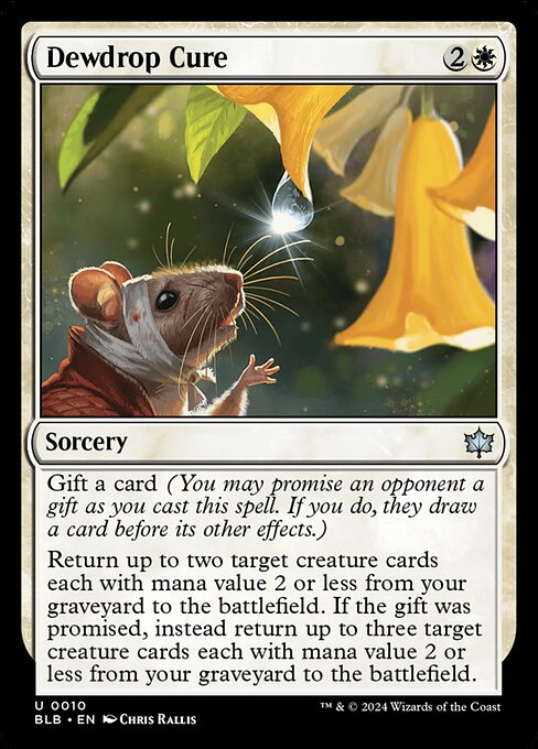 Dewdrop Cure (Uncommon)