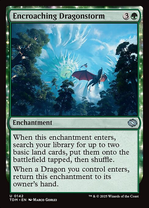 Encroaching Dragonstorm (Uncommon)