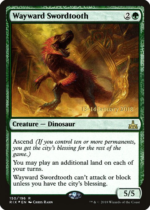 Wayward Swordtooth (Rare)