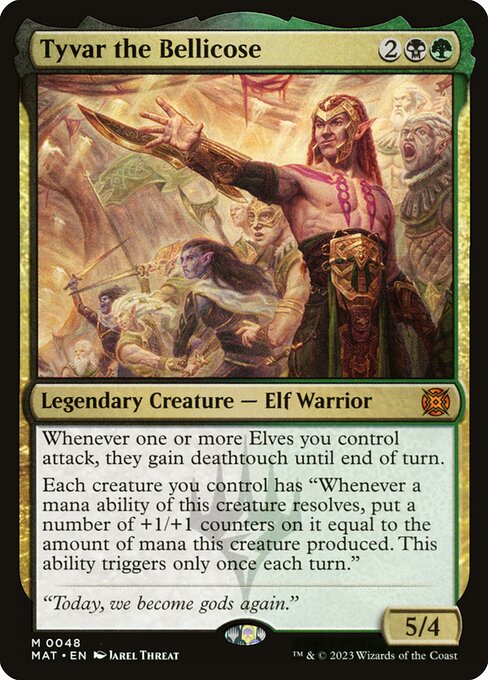 Tyvar the Bellicose (Mythic)