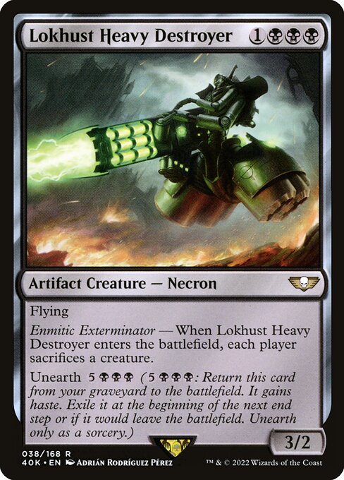 Lokhust Heavy Destroyer (Rare)