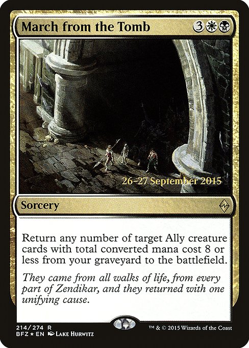 March from the Tomb (Rare)