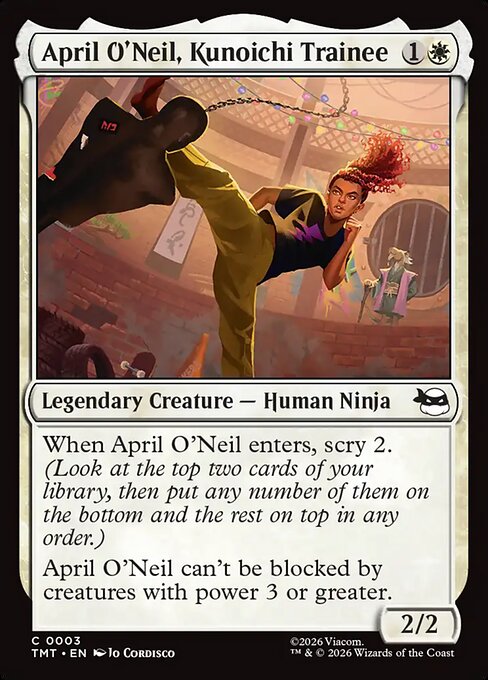 April O'Neil, Kunoichi Trainee (Common)