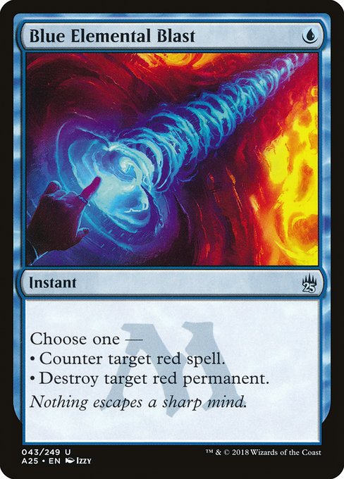 Blue Elemental Blast (Uncommon)