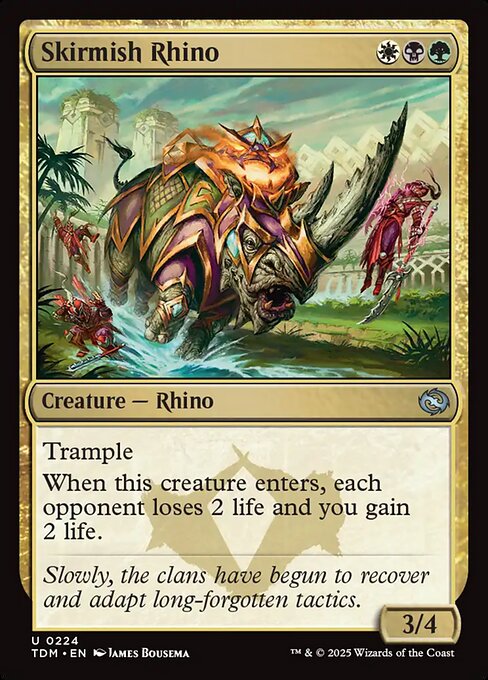 Skirmish Rhino (Uncommon)