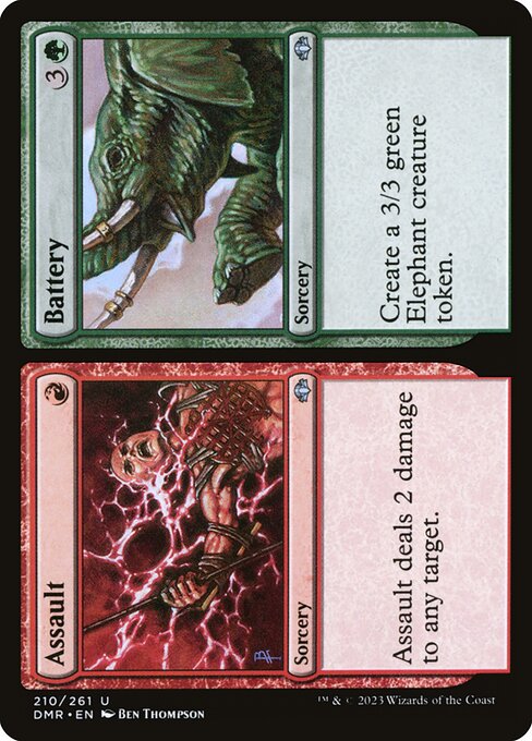 Assault // Battery (Uncommon)