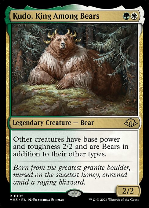 Kudo, King Among Bears (Rare)