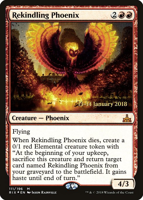Rekindling Phoenix (Mythic)