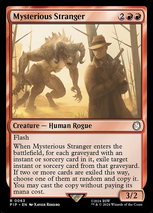 Mysterious Stranger (Rare)