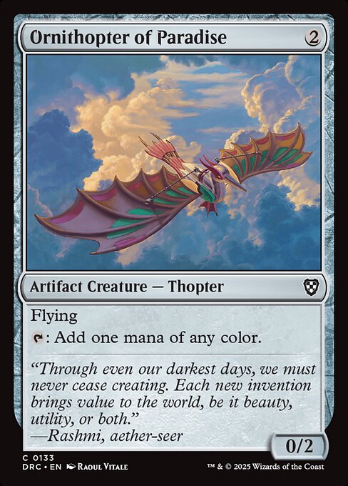 Ornithopter of Paradise (Common)