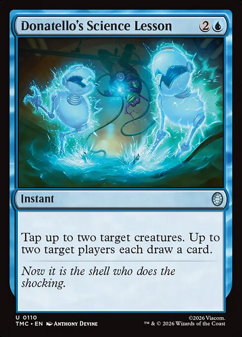 Donatello's Science Lesson (Uncommon)