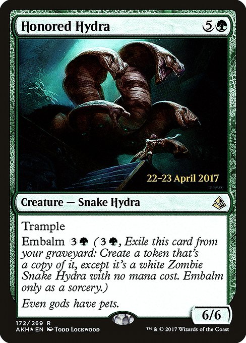 Honored Hydra (Rare)