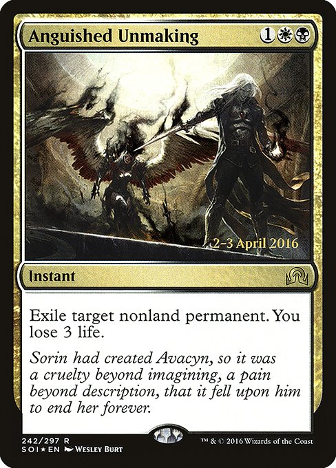 Anguished Unmaking (Rare)