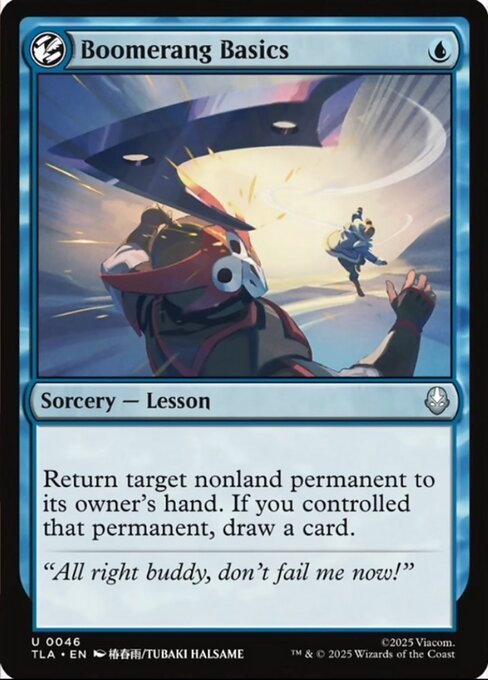 Boomerang Basics (Uncommon)